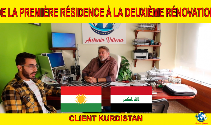 De la première résidence à la deuxième renouvellement | Client du Kurdistan