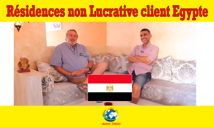 Résidence non lucrative | Client d’Egypte